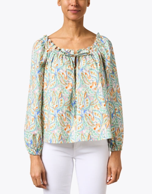 Shoshanna Cella Top Green Multi