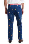 Castaway HARBOR PANT EMB - WHALE PANTS-NAVY