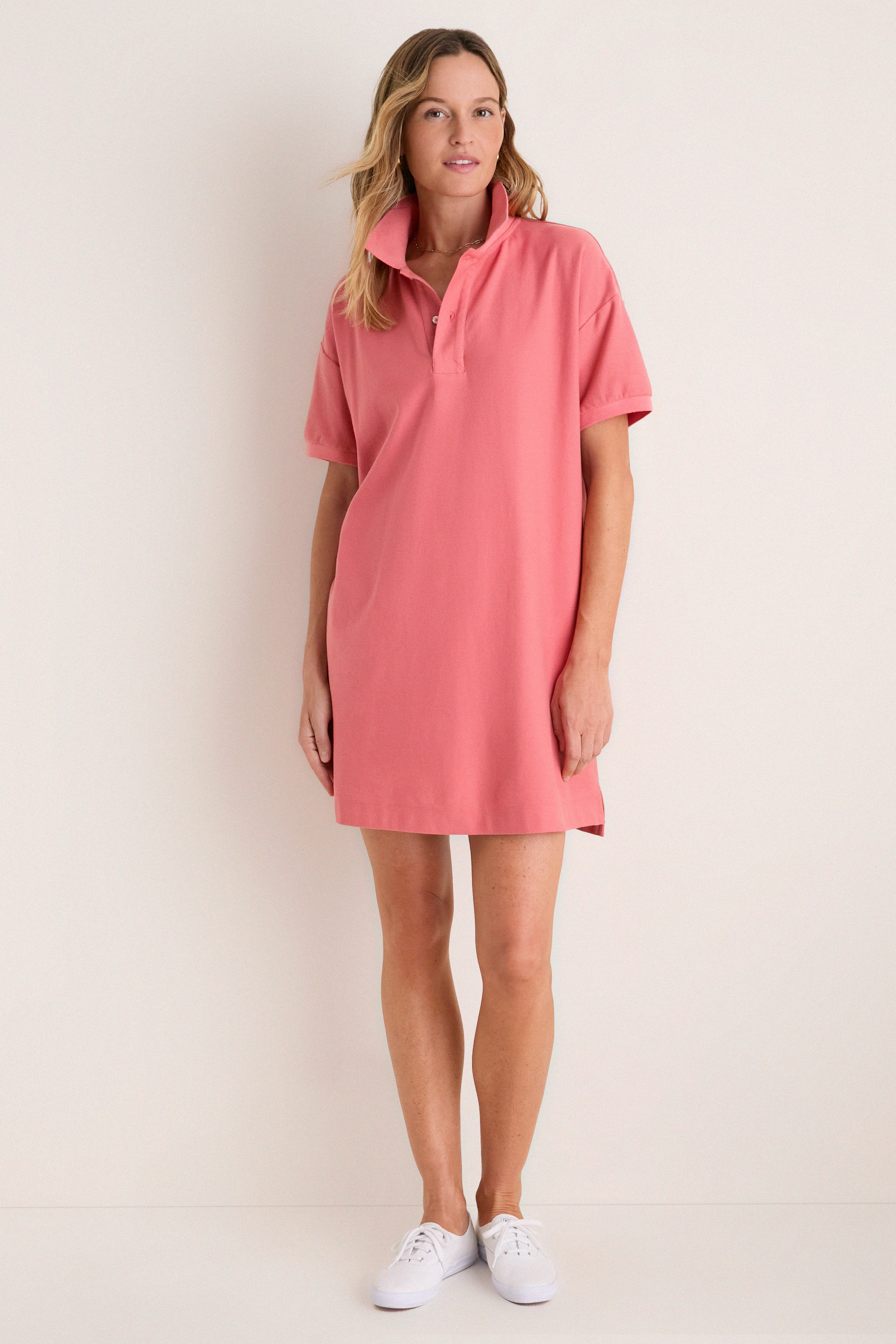Tuckernuck x Nantucket Reds Nantucket Reds Pique Holmes Polo Dress Nantucket Red / S