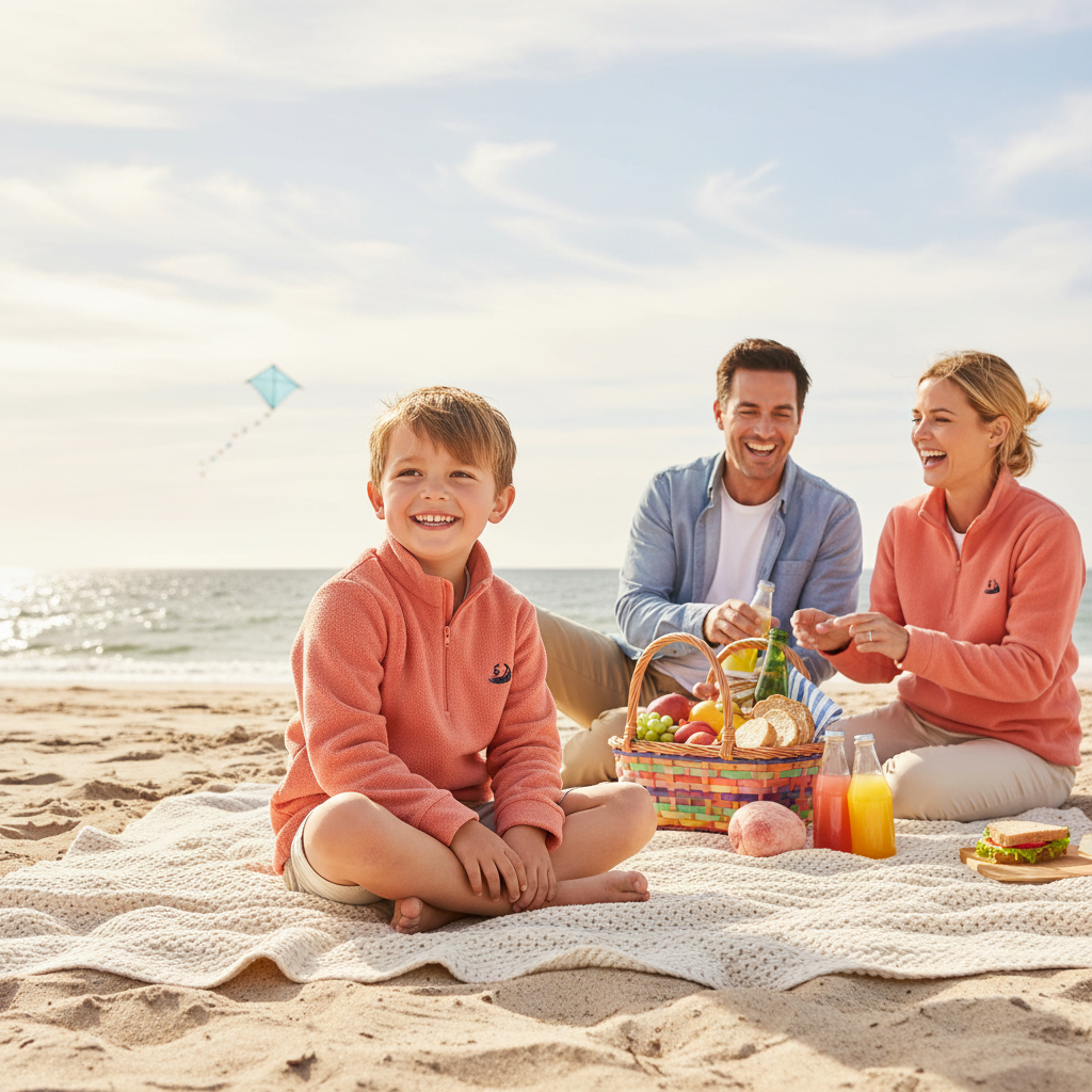 Kids Fleece Beach Lifestyle