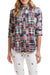 Castaway Ladies Shirt Sconset Patch Madras