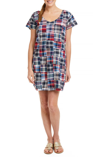 Castaway Ladies Oceanique Dress Bromley Patch Madras