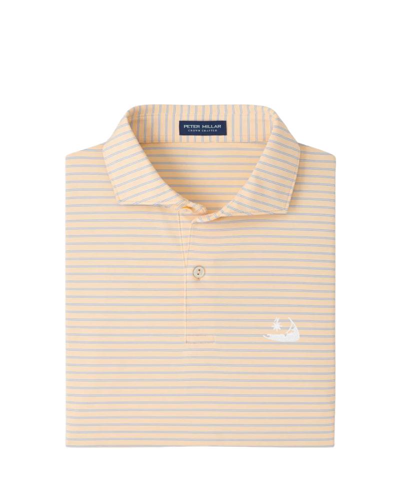 Peter Millar - Keynote Performance Jersey Polo - Light Orange Sorbet