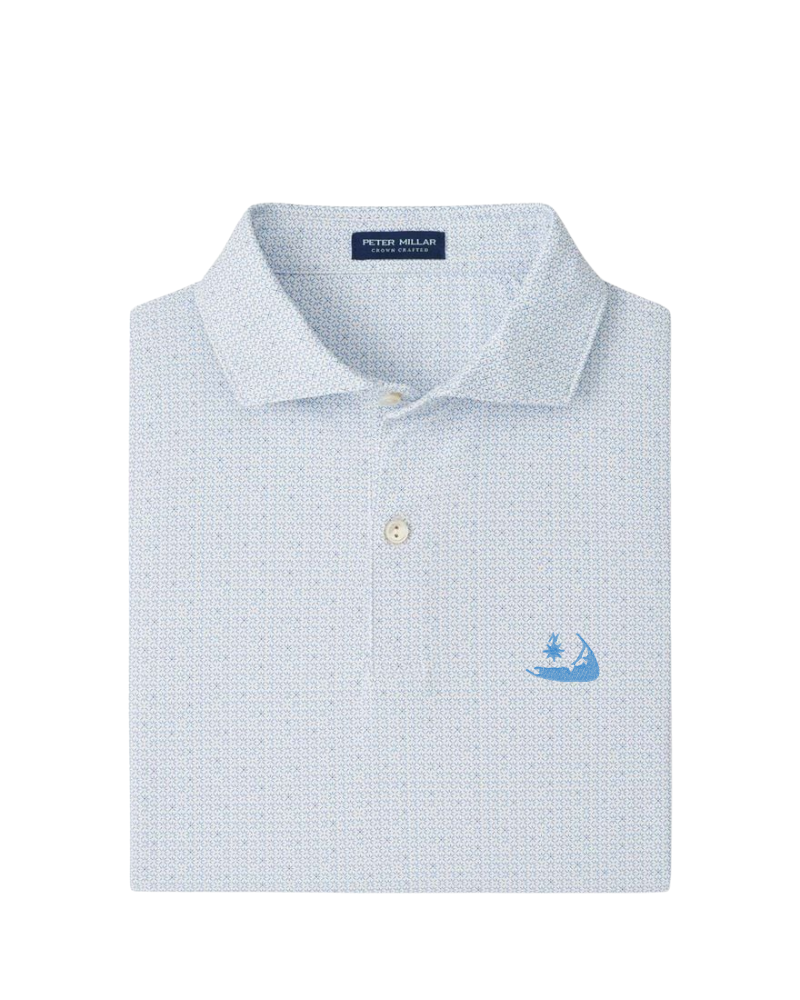 Peter Millar - Alder Performance Jersey Polo - White