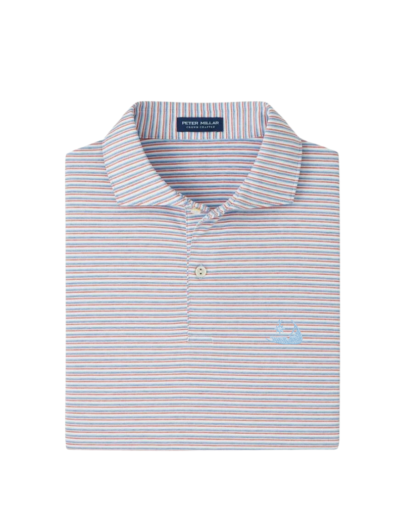 Peter Millar - Alda Performance Jersey Polo - Blue Frost