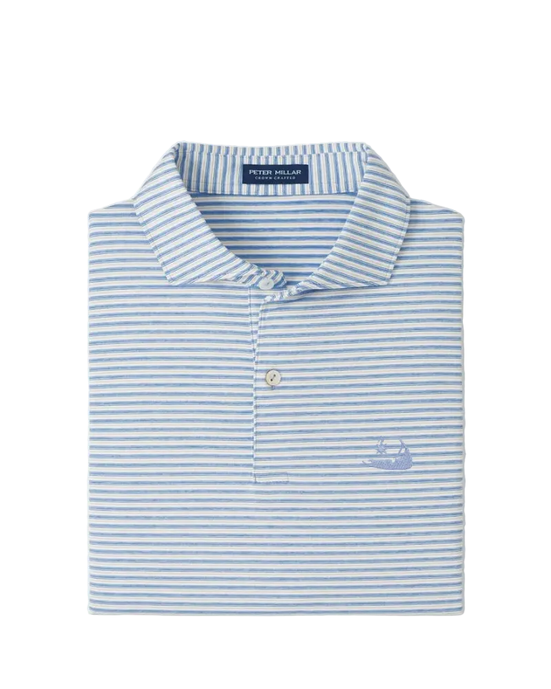Peter Millar - Alda Performance Jersey Polo - Iris Mist - Murray's