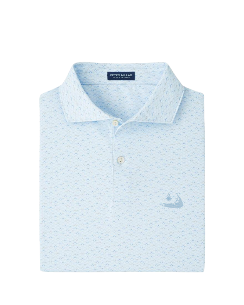 Peter Millar - Soprano Waves Performance Jersey Polo - White