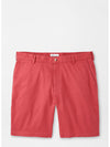 Peter Millar Pilot Twill Short-CAPE RED