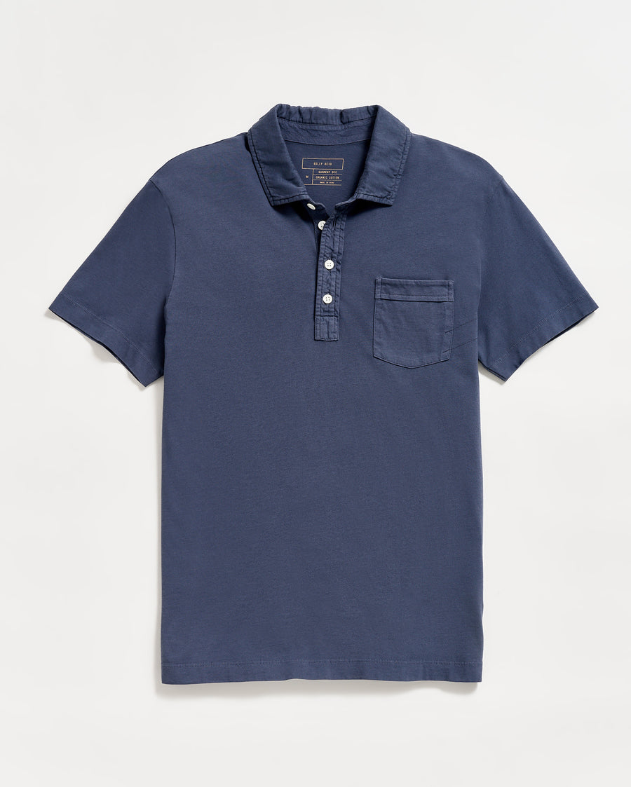 Billy Reid S/S PENSACOLA POLO-NVY