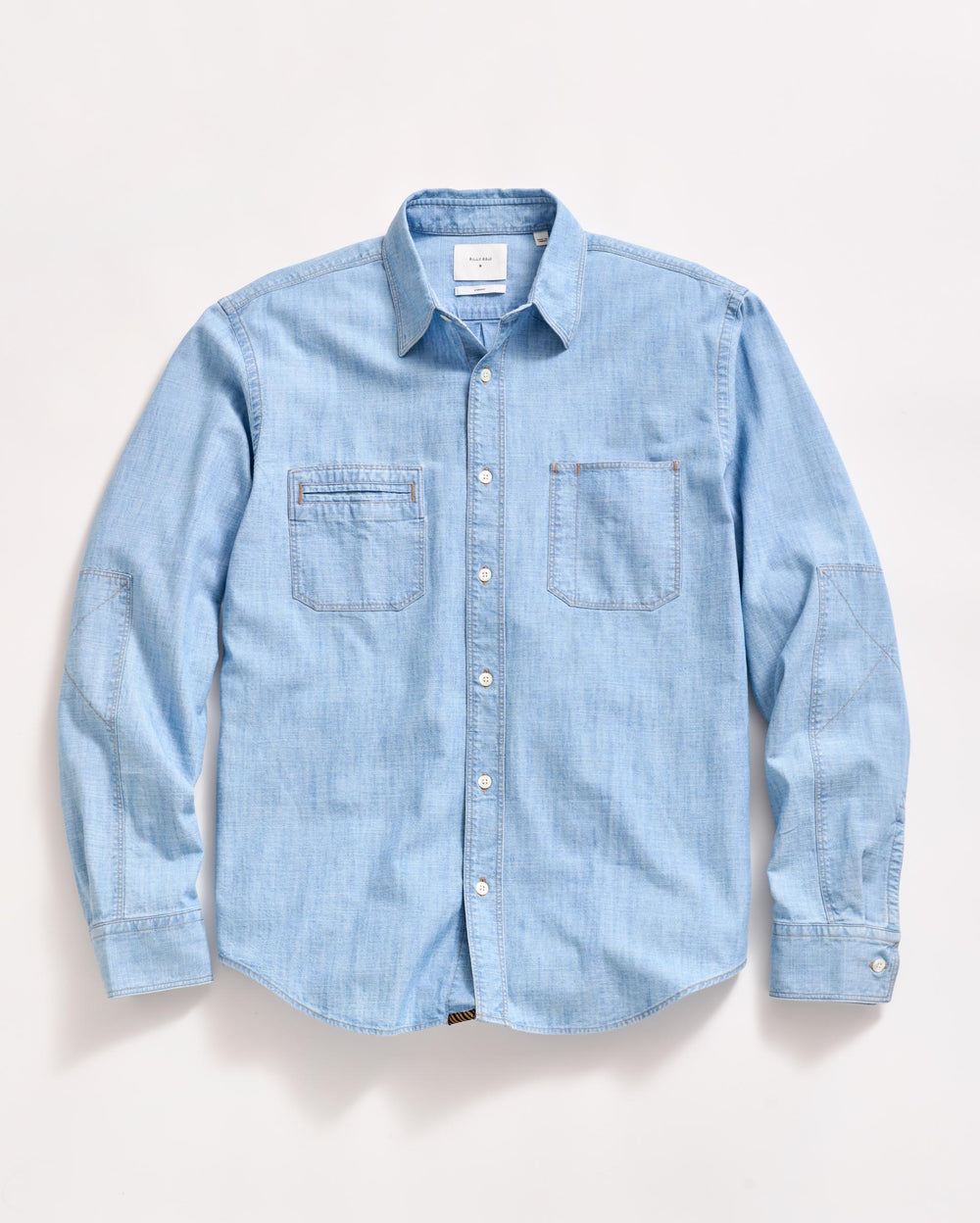 Billy Reid Chambray Field Shirt-Chambray