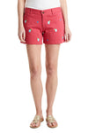 Castaway Sailing Short Stretch Twill Hurricane Red w/ Fin &amp; Tonic