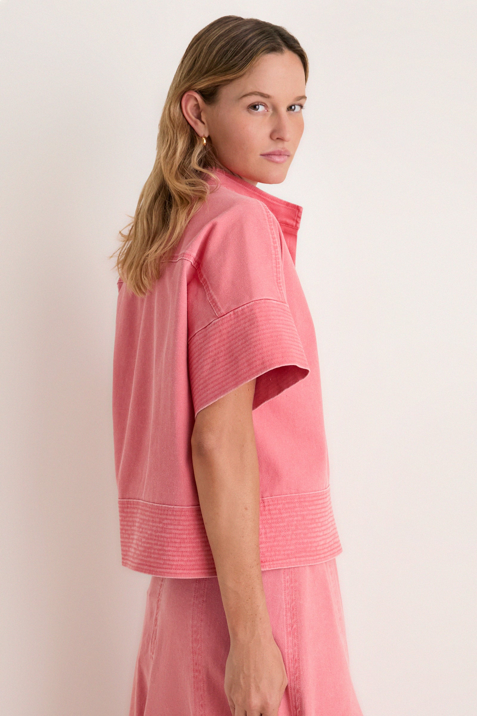 Murray's Toggery Shop x Tuckernuck - Sofia Stitch Shirt - Nantucket Red™
