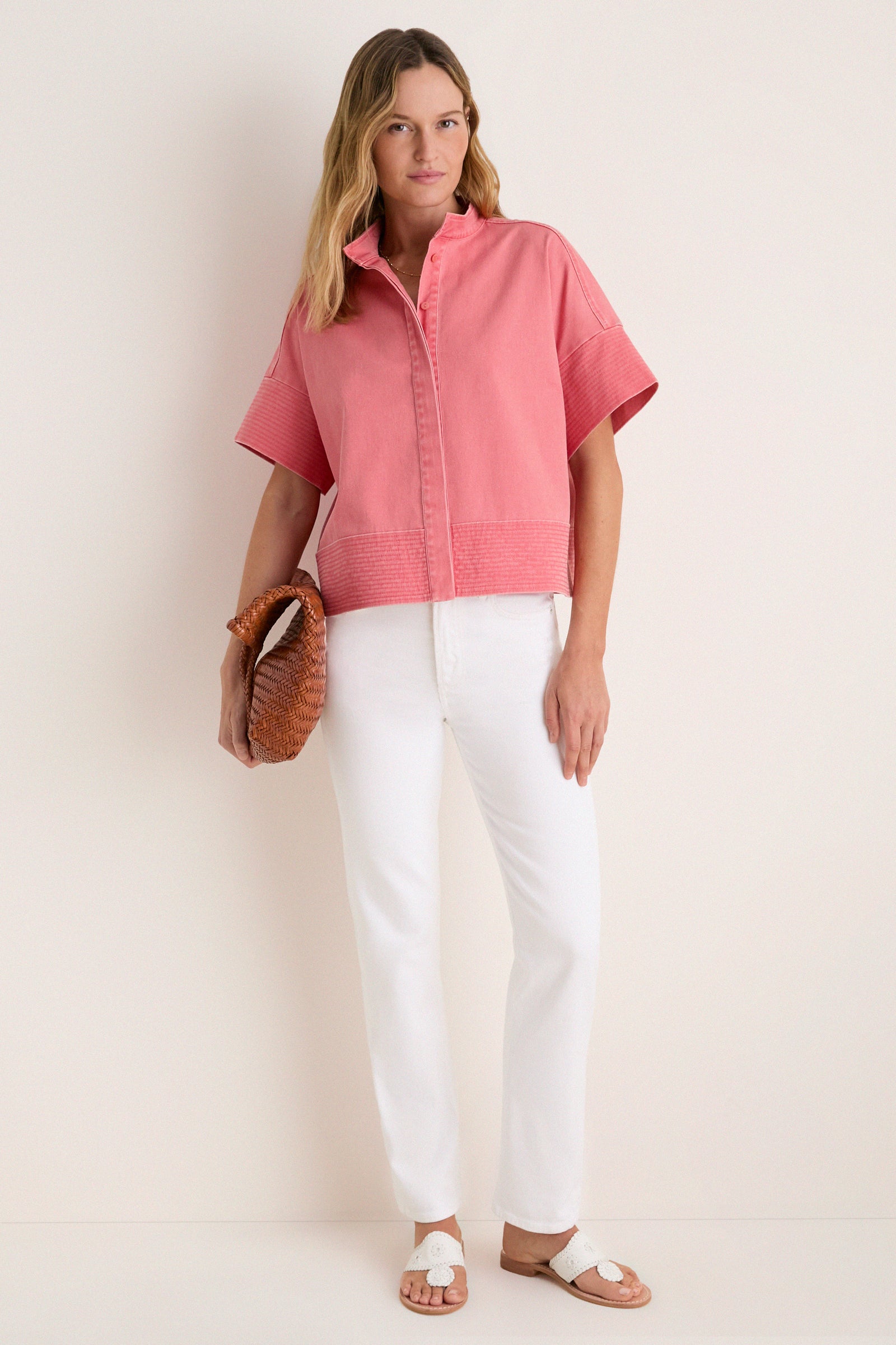 Murray's Toggery Shop x Tuckernuck - Sofia Stitch Shirt - Nantucket Red™