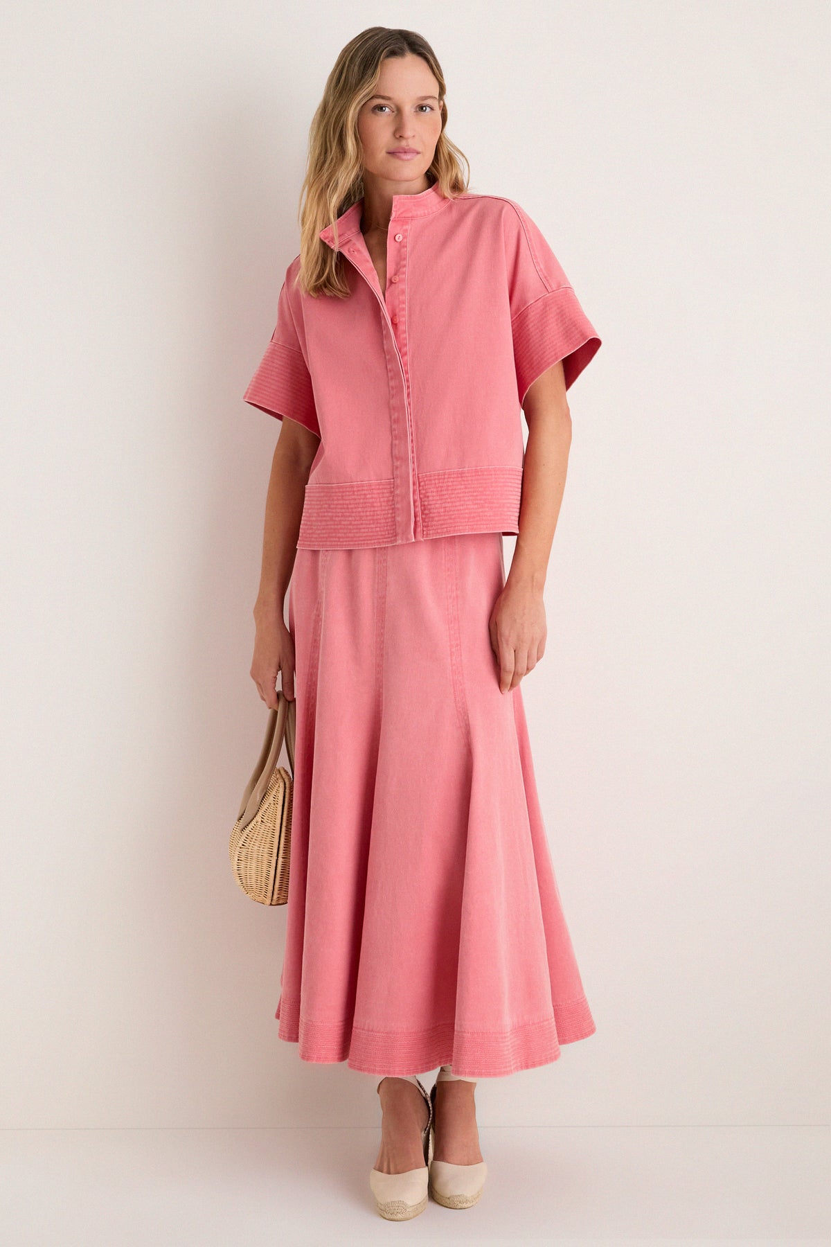 Murray's Toggery Shop x Tuckernuck - Sofia Stitch Shirt - Nantucket Red™
