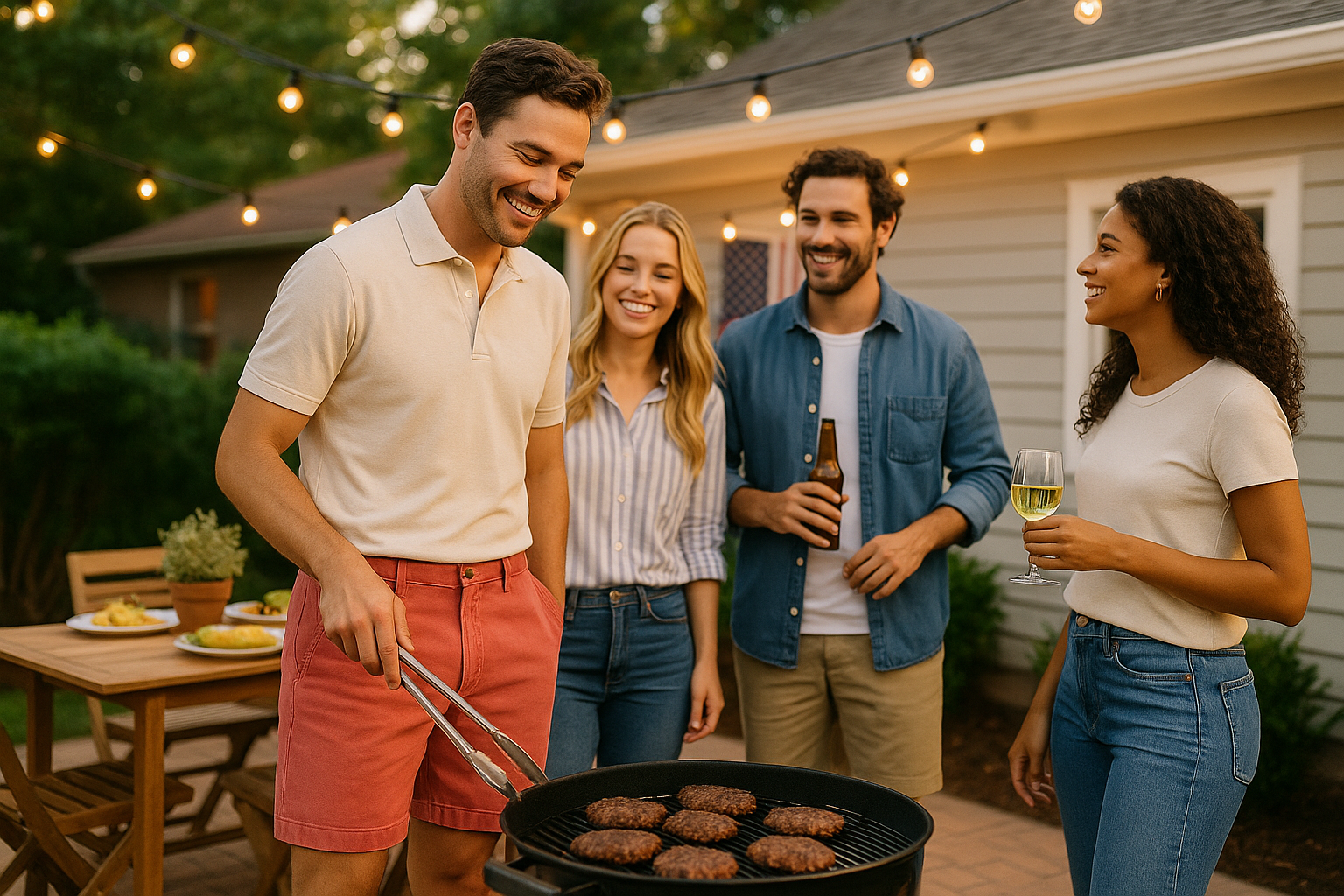 Summer Barbecue - Authentic Nantucket Red