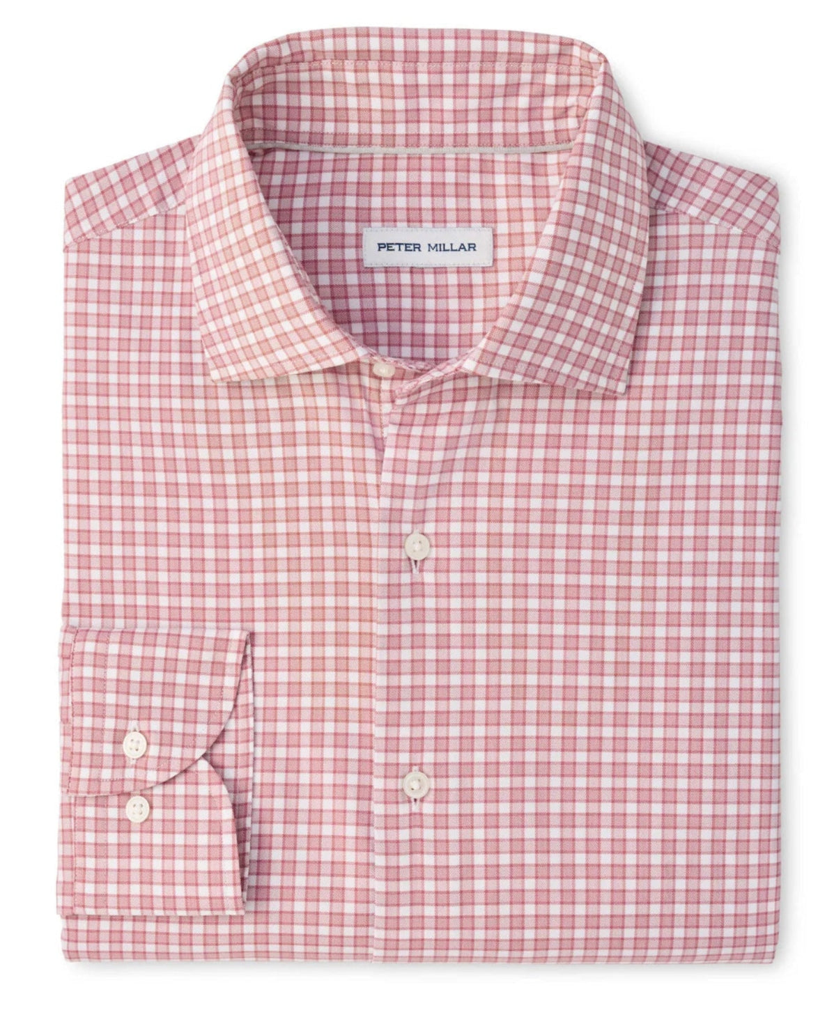 Peter Millar - Atlas Crown Lite Cotton-Stretch Sport Shirt - Dusty Rose