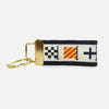 YRI Nautical Code Flags Key Fob - Navy