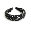 Decorative Pearl Headband BLACK