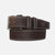 YRI Men's Nubuck Suede Leather Belt - Brown