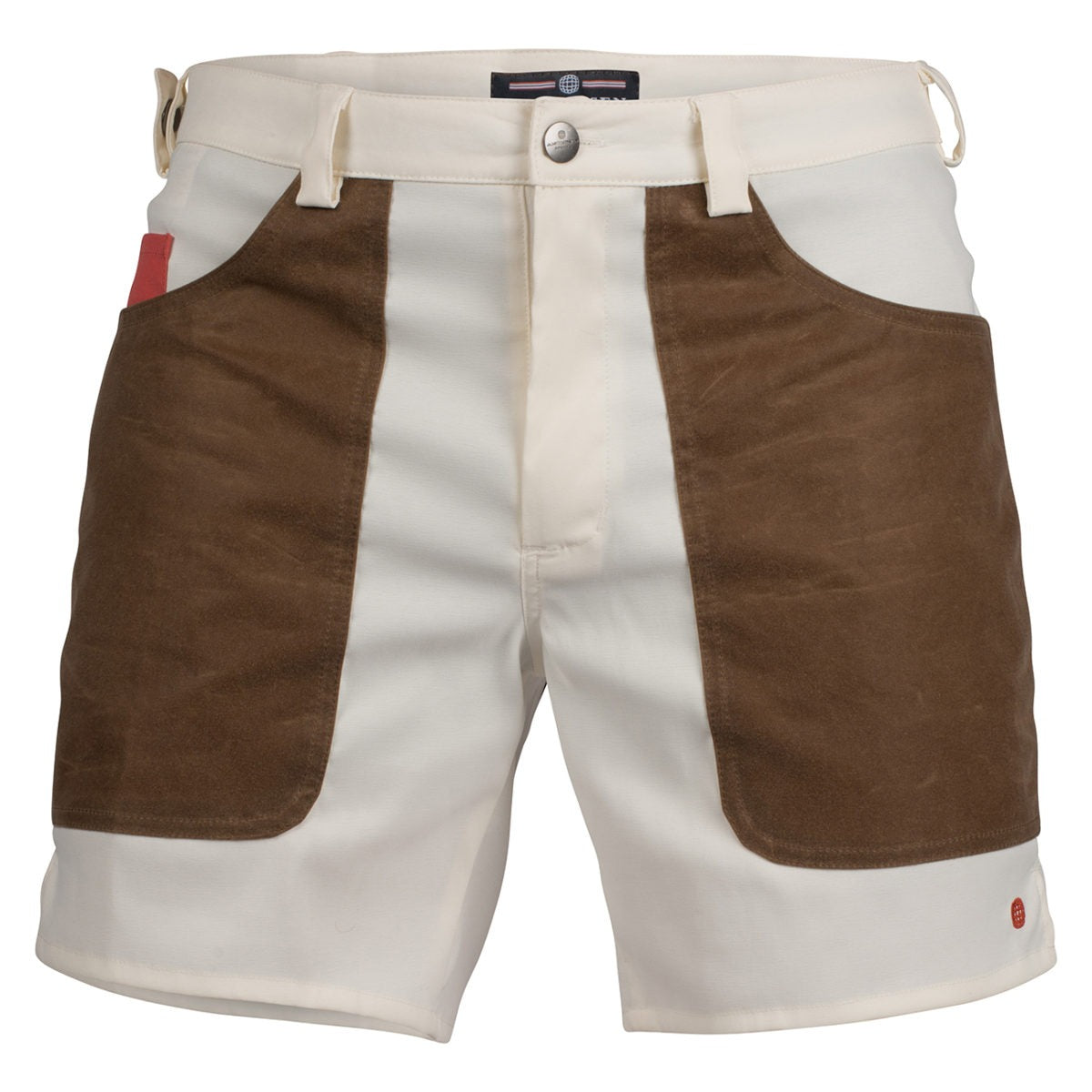 Amundsen 7incher Field Shorts - Offwhite/Tan