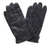 Barbour Burnished Leather Thinsulate Gloves Black