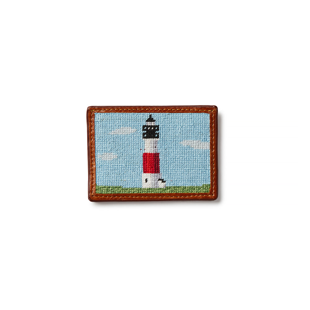 Smathers & Branson Sankaty Needlepoint Card Wallet