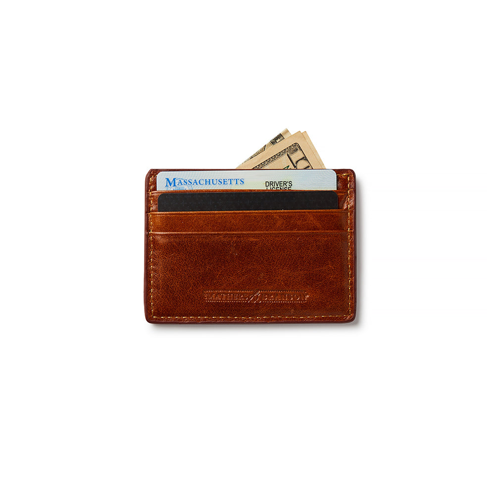 Smathers & Branson Needlepoint Card Wallet Boast Red / Os - Smathers & Branson