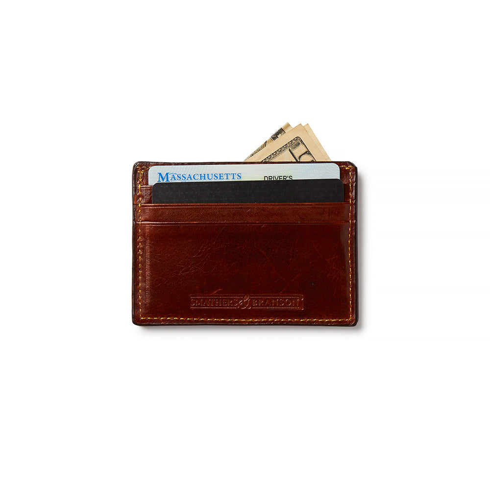 Smathers & Branson ACK Nautical Flags Needlepoint Card Wallet