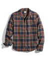 Marine Layer Classic Fit Balboa Button Down - Olive Plaid