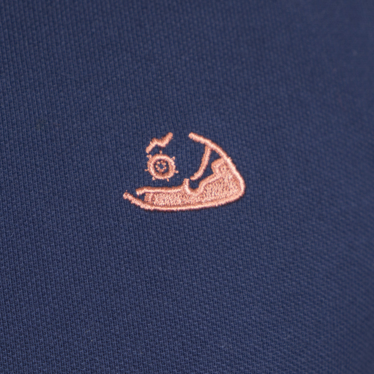 Nantucket Reds Collection® Men's Pique Polo - Navy with Logo
