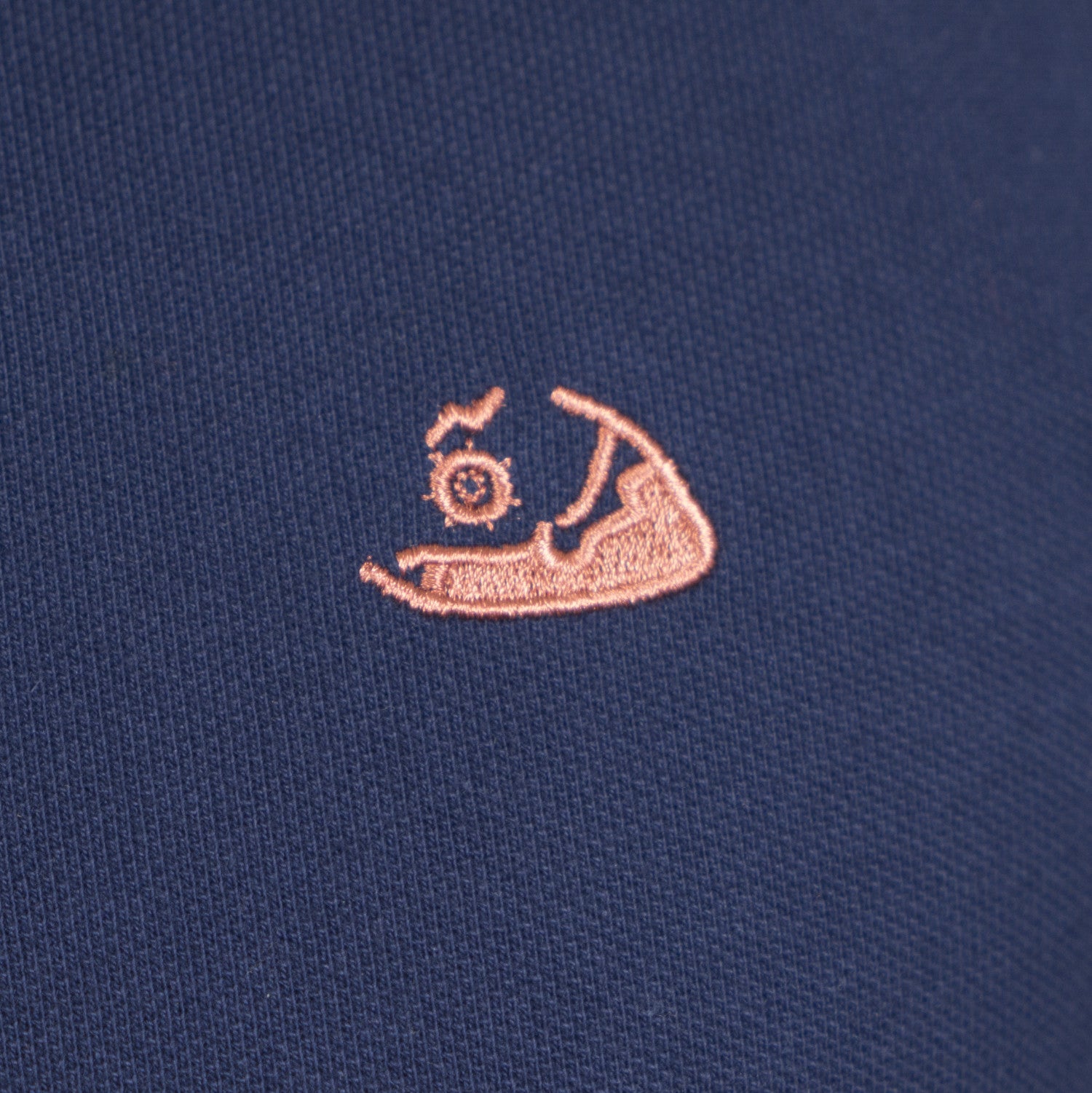 Nantucket Reds Collection® Men's Pique Polo - Navy with Logo