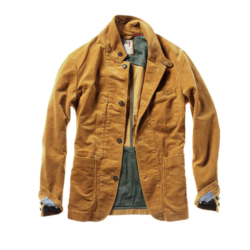 Relwen Cord Trap Blazer - Honey