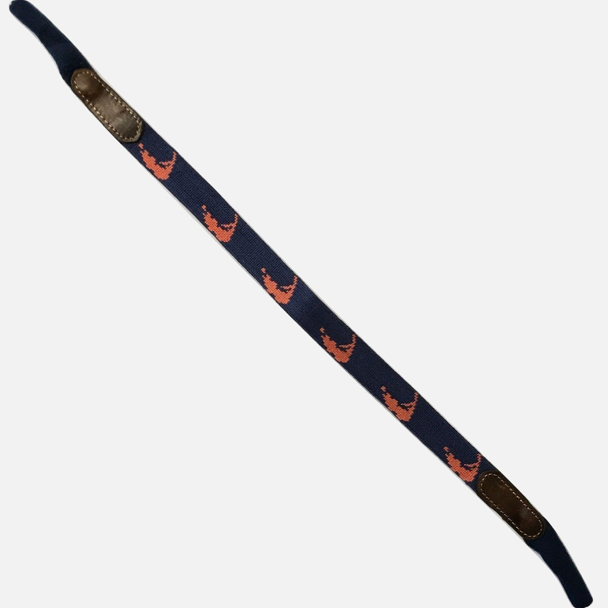 Smathers & Branson Nantucket Island Needlepoint Sunglass Straps - Navy