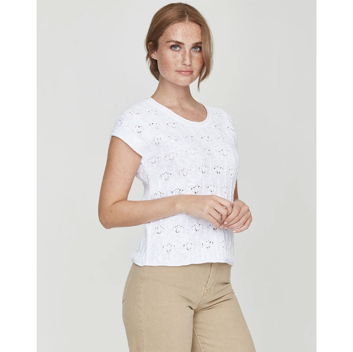 Holebrook Selma Capsleeve - White