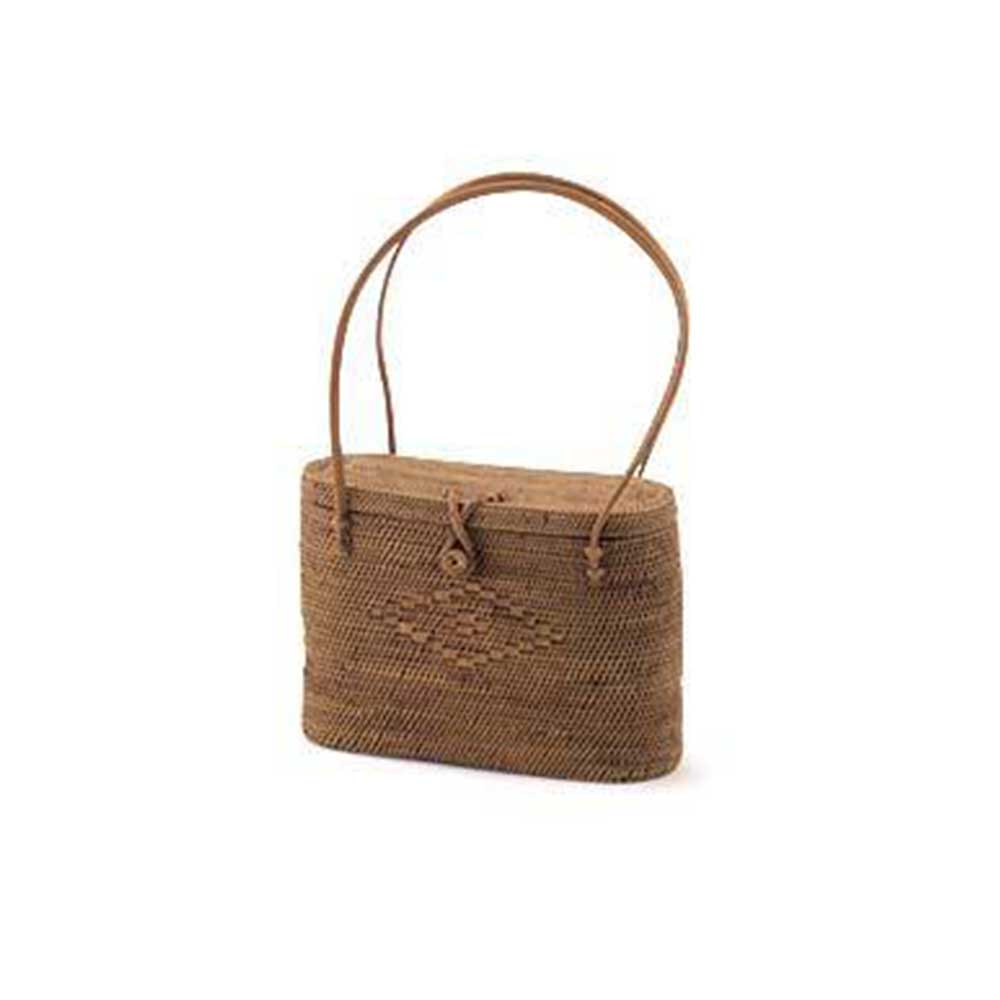 Hancock Baskets Peggy Fisher Bali Tote Lid