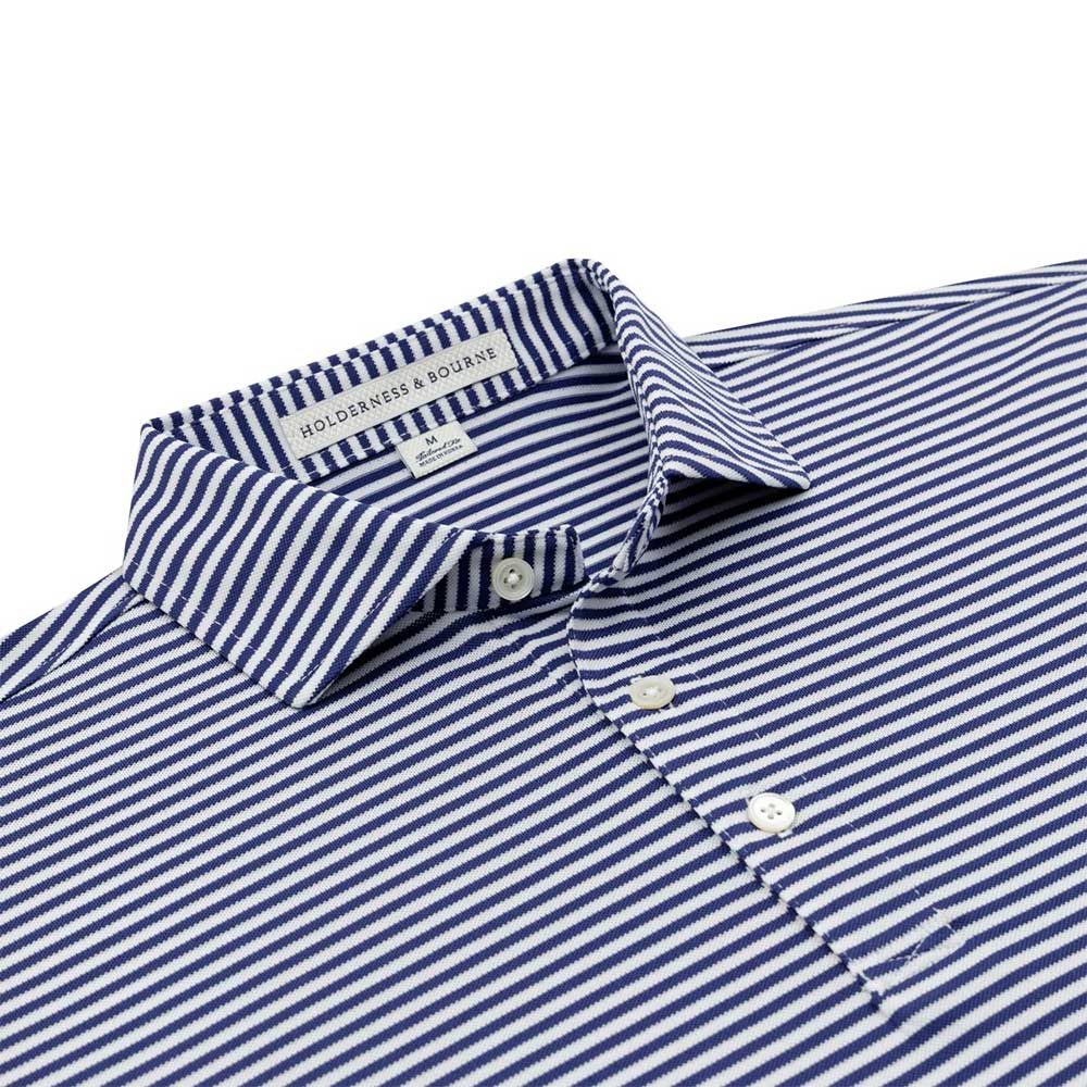 Holderness and Bourne Maxwell Shirt with Nantucket Island Logo