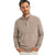 Johnnie O 1/4 Zip Donegal Sweater - Truffle