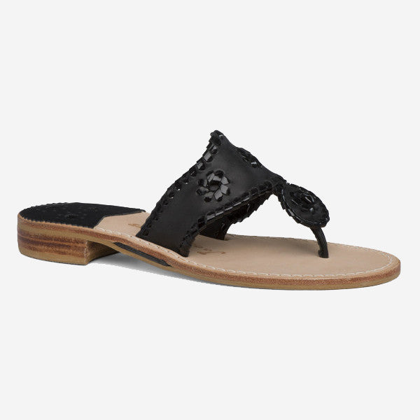 Jack Rogers Palm Beach Sandal - Black