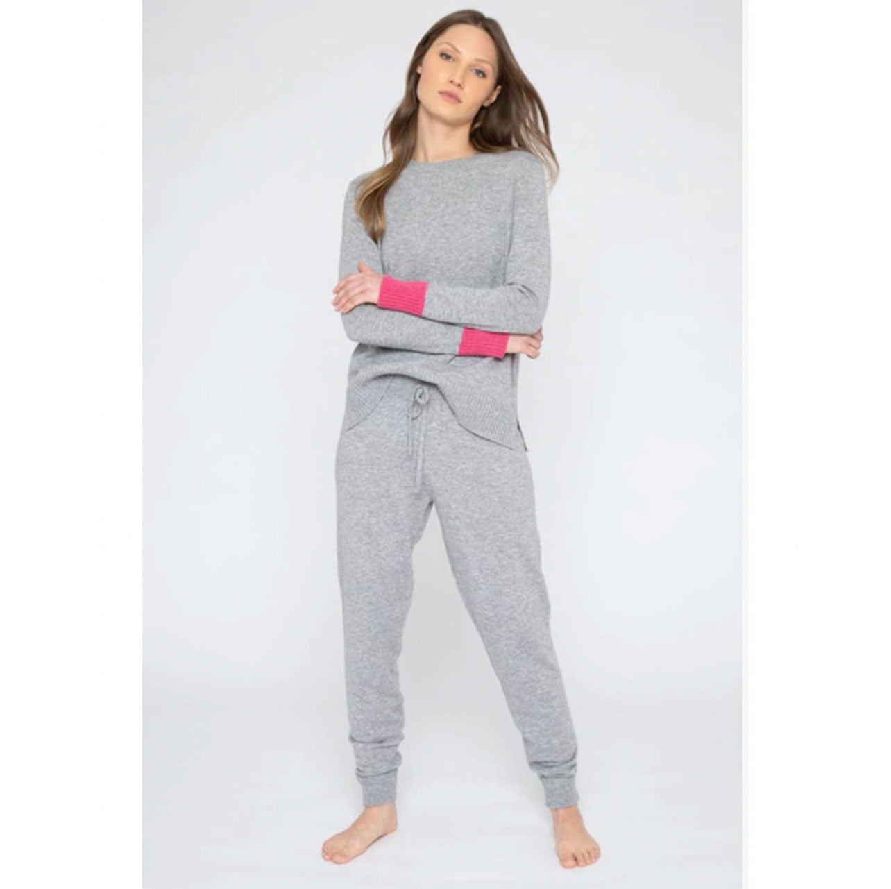 Kinross Cashmere Jogger - Sterling