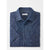 Peter Millar Indigo Palms Cotton-Stretch Short-Sleeve Sport Shirt - Indigo