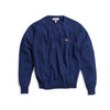 Nantucket Reds Collection® Crewneck Sweater with Nantucket Logo - Navy