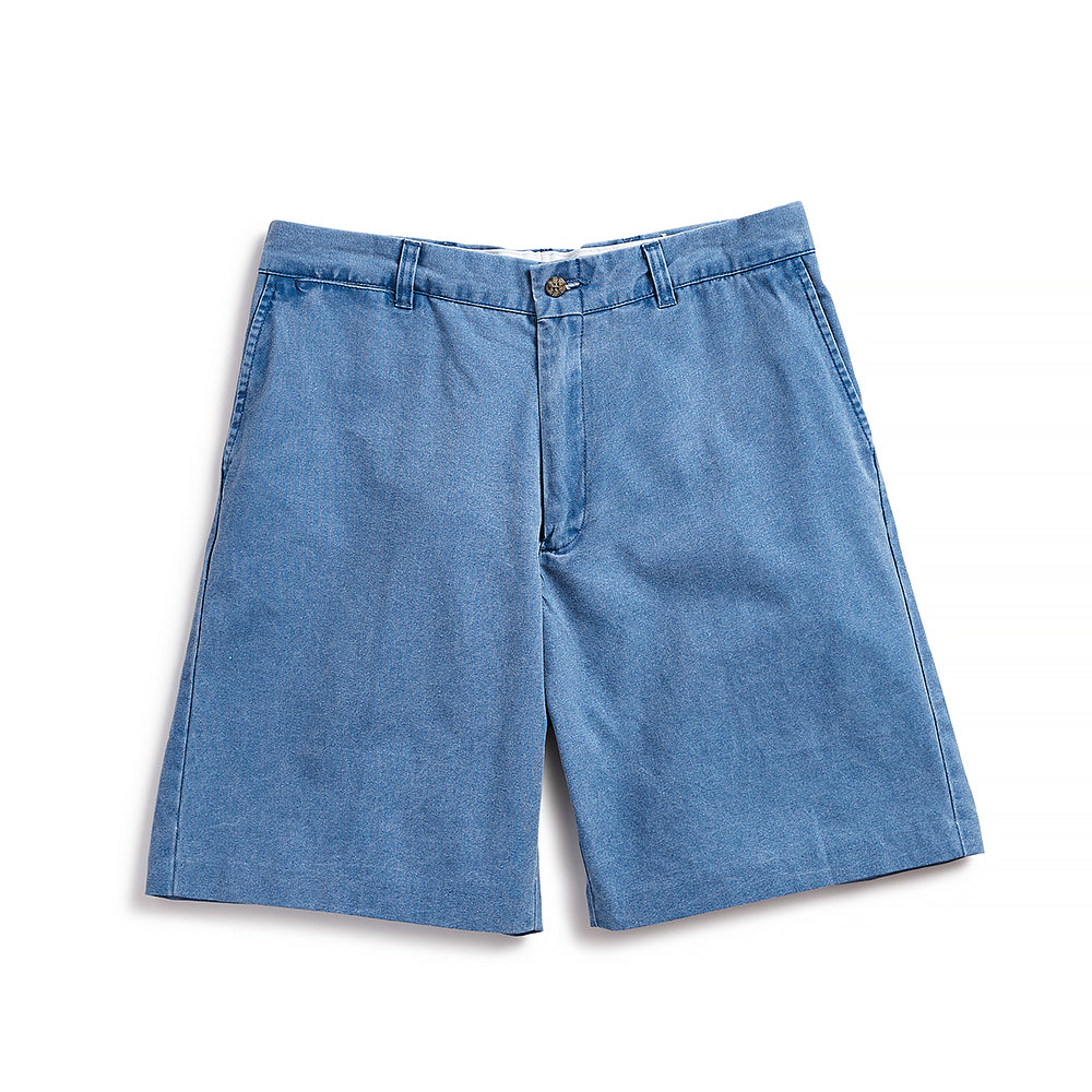 Nantucket Reds Collection® Men's Plain Front Bermuda Shorts - Blue