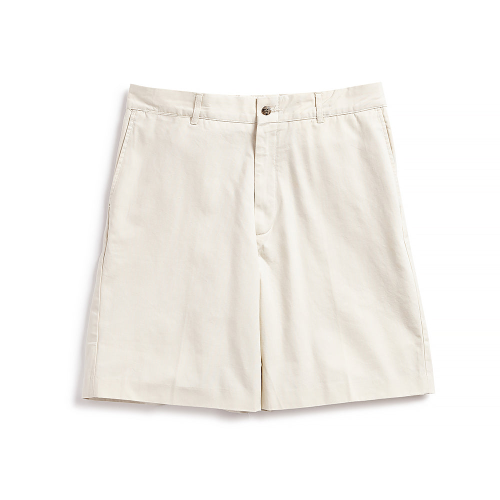 Nantucket Reds Collection® Men's Plain Front Bermuda Shorts - Stone