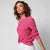 Faherty Miramar Crew Neck Sweater - French Rose