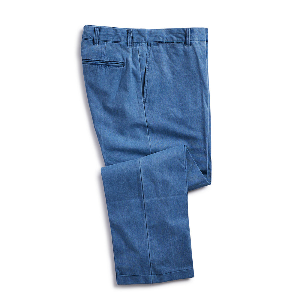 Nantucket Reds Collection®  Men's Plain Front Pants - Blue