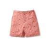 Mens Nantucket Red® Shorts with Embroidered Nantucket Island