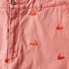 Mens Nantucket Red® Shorts with Embroidered Nantucket Island