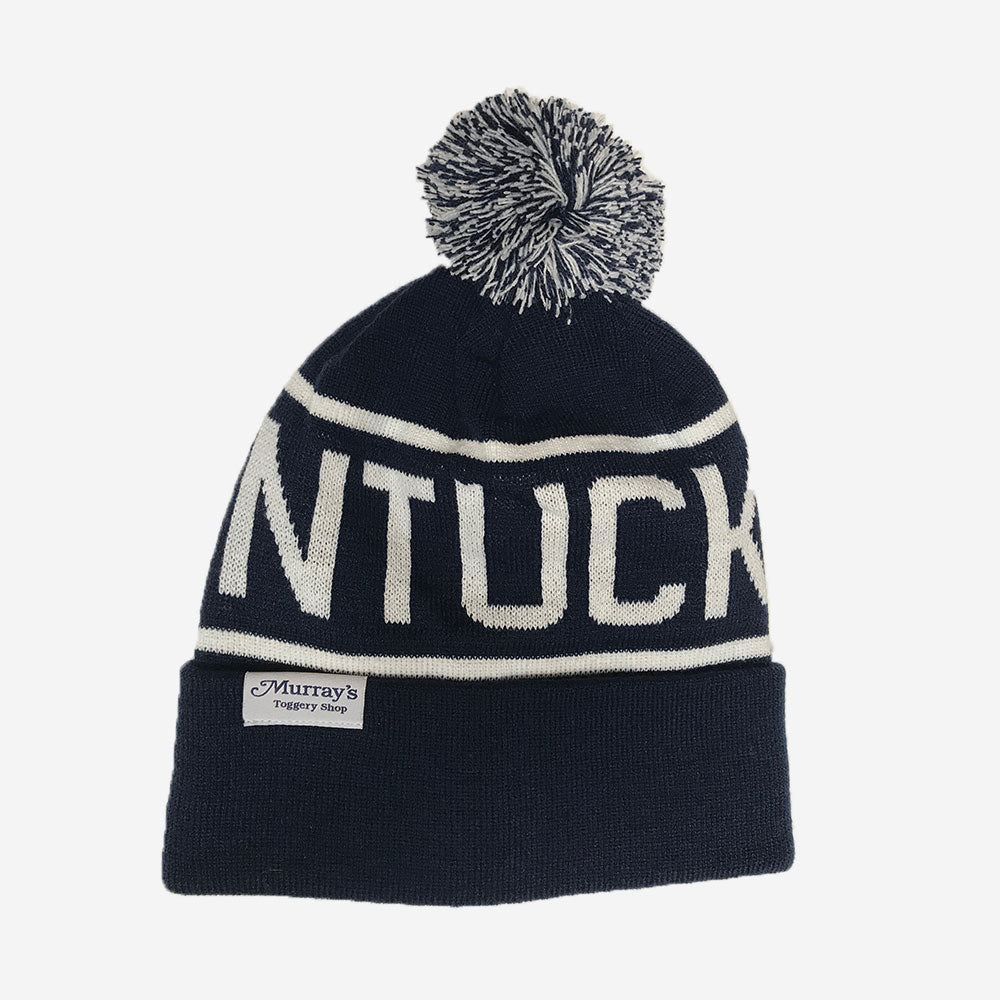 Richardson Nantucket Knit Beanie with Cuff Navy