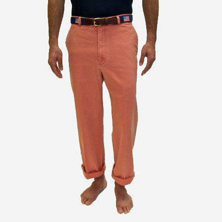 Nantucket Reds Men's Plain Front Pants, 30 / 32 / Red Nantucket Reds Men's Plain Front Pants, 30 / 32 / Red