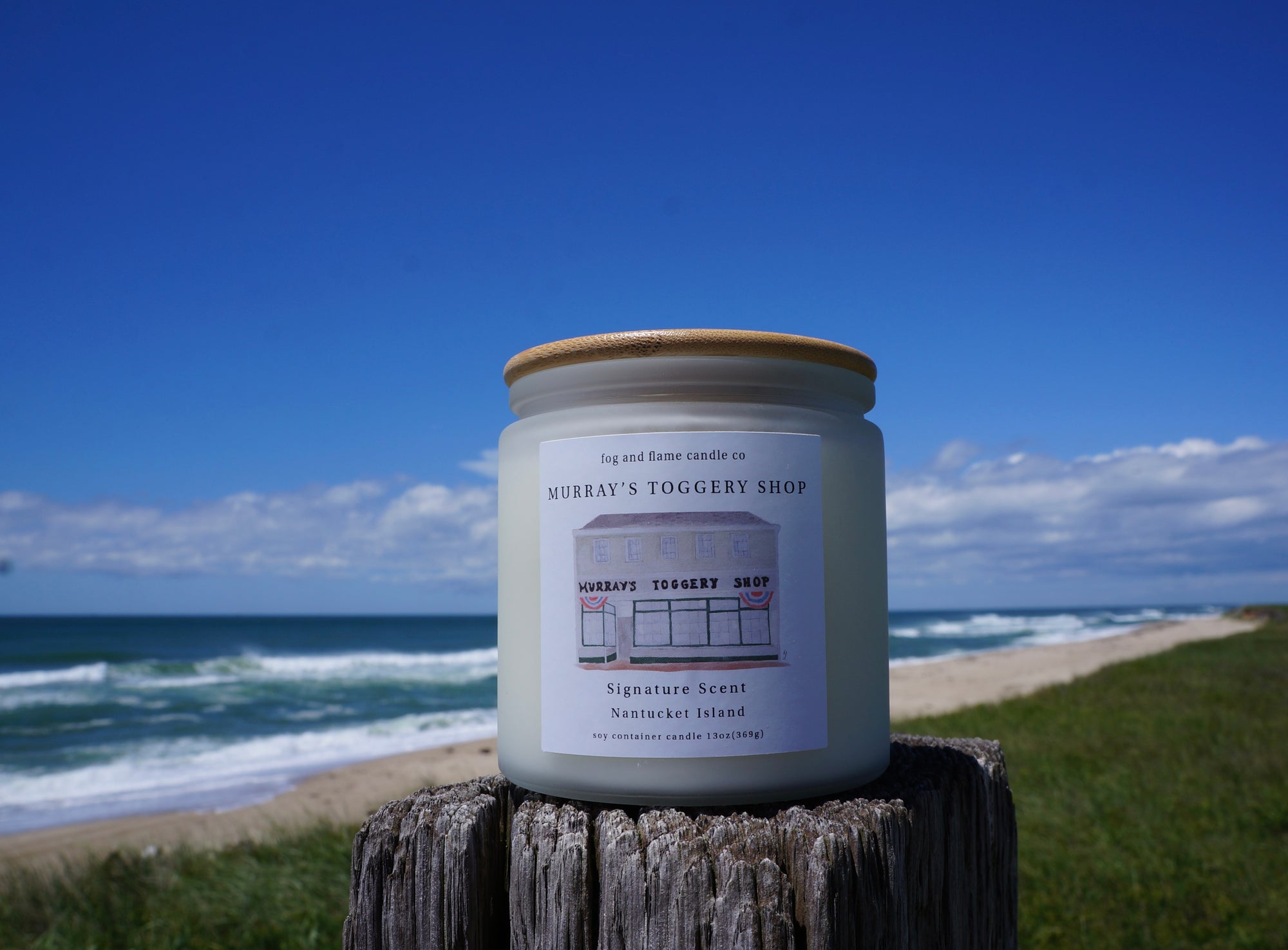 Fog and Flame Candle Co - Murrays Candle - Signature Scent